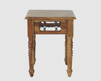 Sweden Solid Wood Side Table - Furniselan - Teak-Finish
