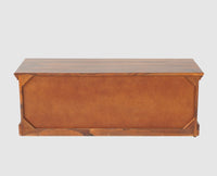 Sweden Solid Wood Three Doors Bench Shoe Rack - Furniselan - Maple-Finish