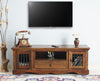 Sweden Solid Wood Two Doors one Drawer TV Cabinet - FurniselanFurniselan