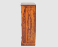 Sweden Solid Wood Two Doors Tall Cabinet - Furniselan - Maple-Finish