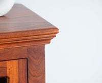 Sweden Solid Wood Two Doors Tall Cabinet - Furniselan - Maple-Finish