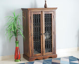 Sweden Solid Wood Two Doors Tall Cabinet