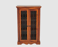 Sweden Solid Wood Two Doors Tall Cabinet - Furniselan - Maple-Finish