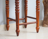 Sweden Wooden Bar Stool - Furniselan - Maple-Finish
