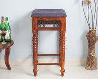 Sweden Wooden Bar Stool - Furniselan - Maple-Finish