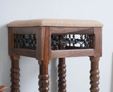 Sweden Wooden Bar Stool - Furniselan - Grey-Finish