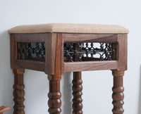 Sweden Wooden Bar Stool - Furniselan - Grey-Finish