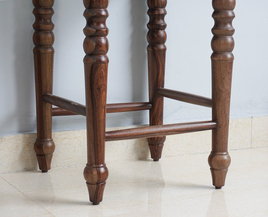 Sweden Wooden Bar Stool - Furniselan - Grey-Finish