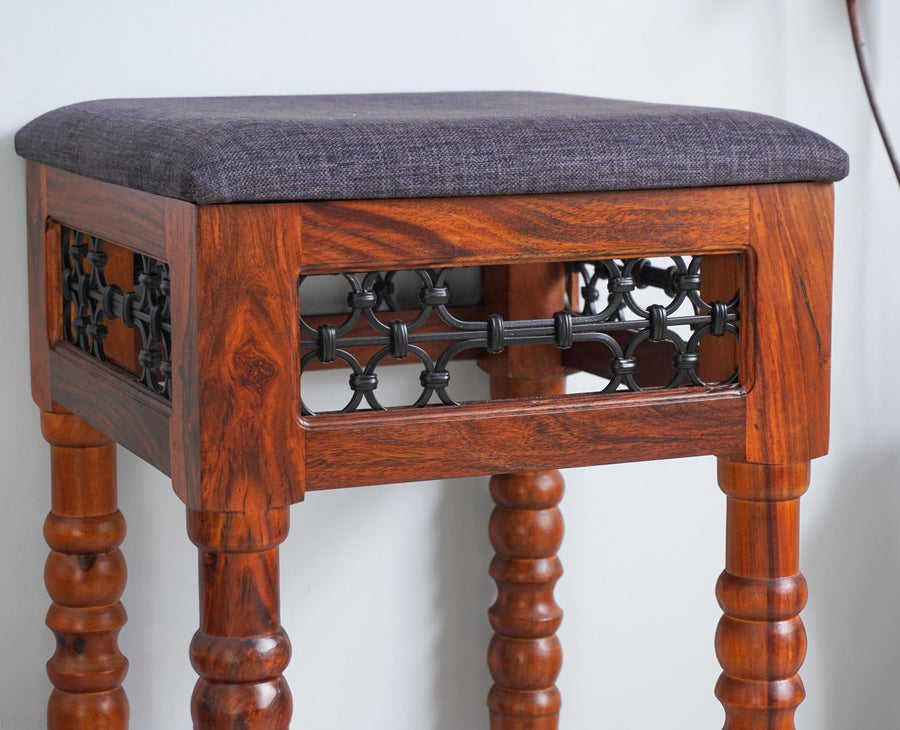 Sweden Wooden Bar Stool - Furniselan - Maple-Finish