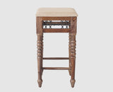 Sweden Wooden Bar Stool - Furniselan - Grey-Finish