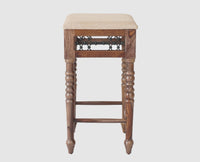 Sweden Wooden Bar Stool - Furniselan - Grey-Finish