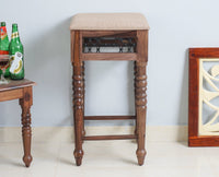 Sweden Wooden Bar Stool - Furniselan - Grey-Finish