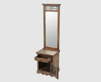 Sweden Wooden Dressing Table - Furniselan - Grey-Finish