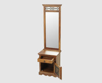 Sweden Wooden Dressing Table - Furniselan - Teak-Finish