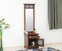 Sweden Wooden Dressing Table - Furniselan - Grey-Finish