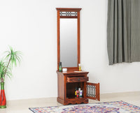 Sweden Wooden Dressing Table - Furniselan - Maple-Finish