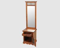 Sweden Wooden Dressing Table - Furniselan - Maple-Finish