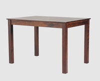 Taiz Sheesham Wood 4 Seater Dining Table Set with 4 Chair for Dining Room - Dining Set - Furniselan - Rosewood-Fine-Finish