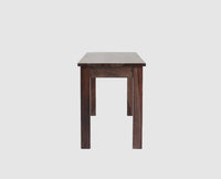 Taiz Sheesham Wood 6 Seater Dining Table Set with 4 Chair & Becnch for Dining Room - Dining Set - Furniselan - Grey-Finish