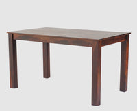 Taiz Sheesham Wood 6 Seater Dining Table Set with 6 Chair for Dining Room - Dining Set - Furniselan - Rosewood-Fine-Finish