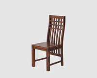 Taiz Sheesham Wood 6 Seater Dining Table Set with 6 Chair for Dining Room - Dining Set - Furniselan - Rosewood-Fine-Finish