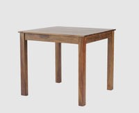 Tehran Sheesham Wood 4 Seater Dining Table Set with 4 Chair for Dining Room - Dining Set - Furniselan - Teak-Finish