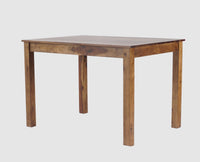Tehran Sheesham Wood 4 Seater Dining Table Set with 4 Chair for Dining Room - Dining Set - Furniselan - Teak-Finish