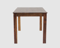 Tehran Sheesham Wood 6 Seater Dining Table Set with 6 Chair for Dining Room - Dining Set - Furniselan - Teak-Finish