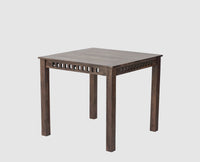 Vijayawada Sheesham Wood 4 Seater Dining Table Set with 4 Chair for Dining Room - Dining Set - Furniselan - Grey-Finish