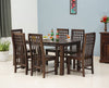 Vijayawada Sheesham Wood 6 Seater Dining Table Set with 6 Chair for Dining Room - Dining Set - FurniselanFurniselan