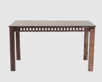 Vijayawada Sheesham Wood 6 Seater Dining Table Set with 6 Chair for Dining Room - Dining Set - Furniselan - Grey-Finish