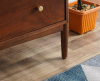 Wellington Solid Wood Chest of Drawer Furniselan-Brown-Finish