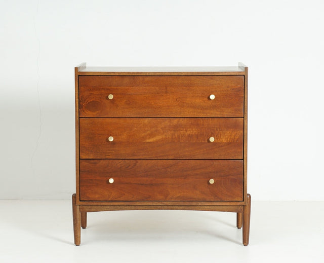 Wellington Solid Wood Chest of Drawer Furniselan-Brown-Finish