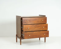Wellington Solid Wood Chest of Drawer Furniselan-Brown-Finish